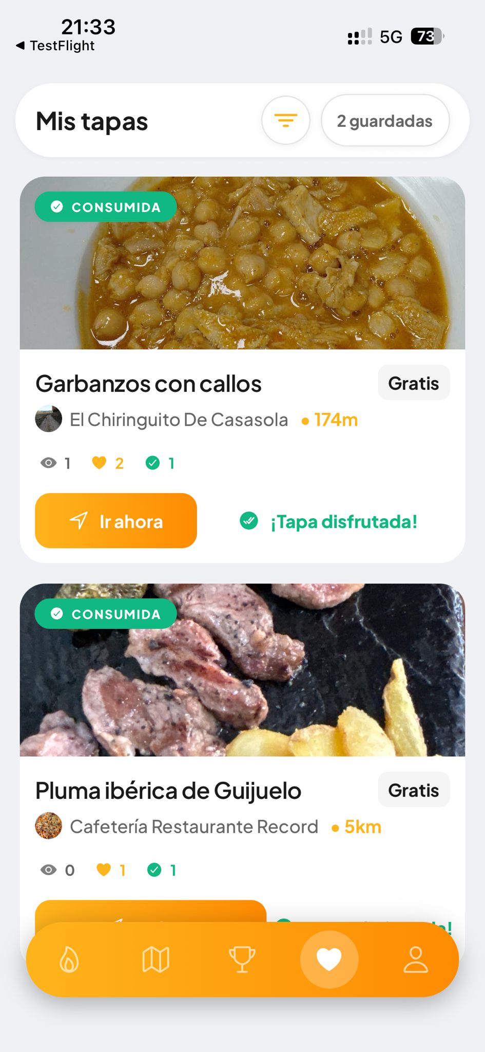 Mis tapas favoritas